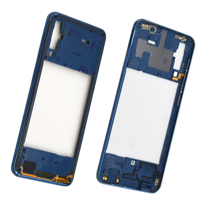 For Samsung Galaxy A50 / A505 Replacement Midframe Assembly With Buttons (Blue)