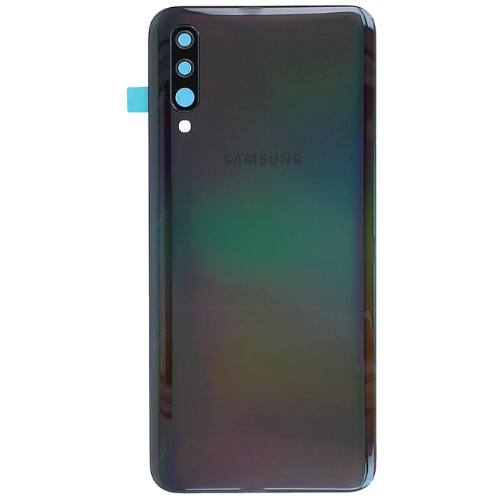 For Samsung Galaxy A50 A505 Replacement Rear Battery Cover with Adhesive (Black)