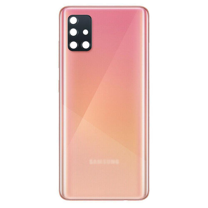 For Samsung Galaxy A51 A515 Replacement Rear Battery Cover (Prism Crush Pink)