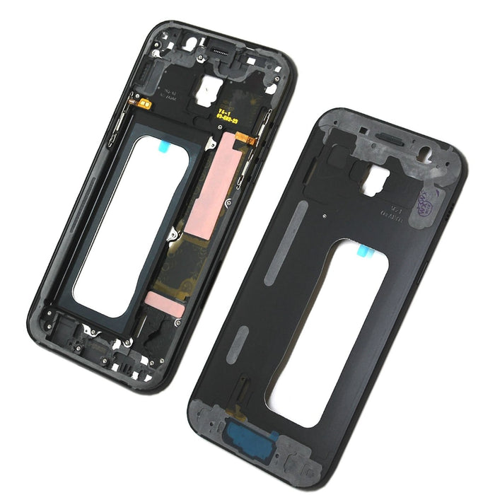 For Samsung Galaxy A520 / A5 2017 Replacement Midframe Chassis With Buttons (Black)