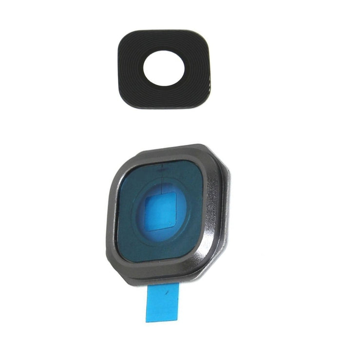 For Samsung Galaxy A7 2016 A710 Replacement Camera Lens And Bracket With Adhesive (Black)