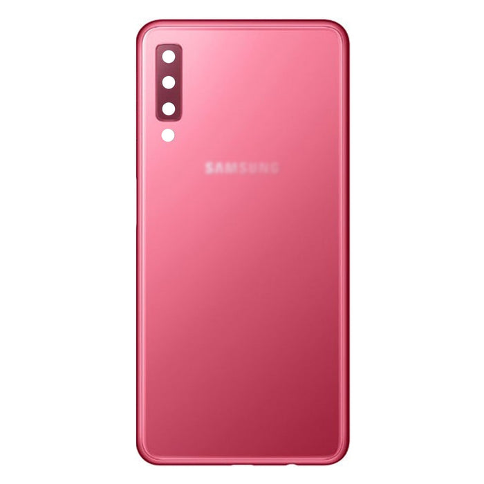 For Samsung Galaxy A7 (2018) A750F Replacement Rear Battery Cover with Adhesive (Pink)
