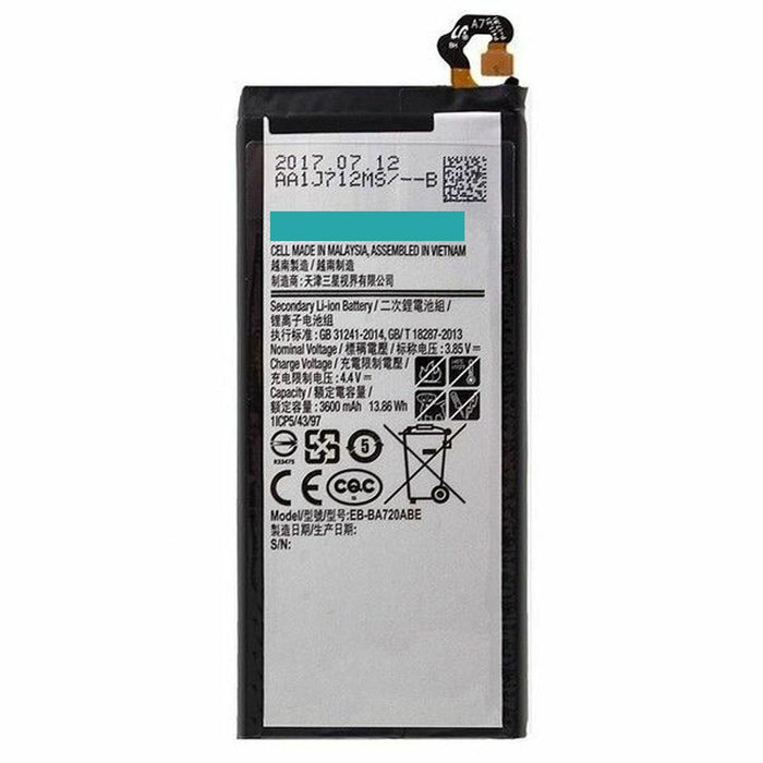For Samsung Galaxy A7 A720 2017 Replacement Battery 3600mAh