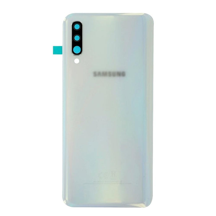 For Samsung Galaxy A70 A705 Replacement Rear Battery Cover with Adhesive (White)