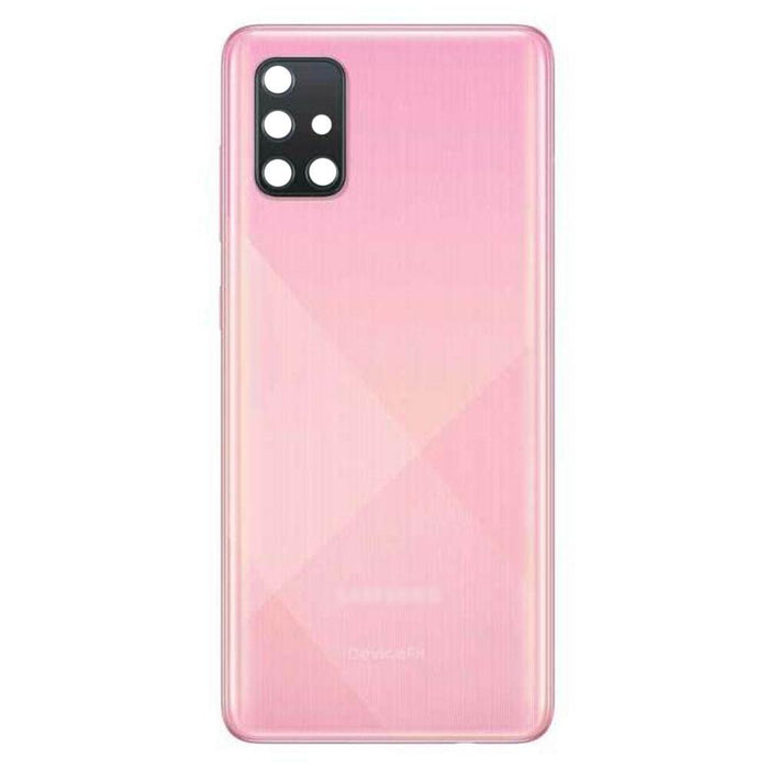 For Samsung Galaxy A71 A715 Replacement Rear Battery Cover (Prism Crush Pink)
