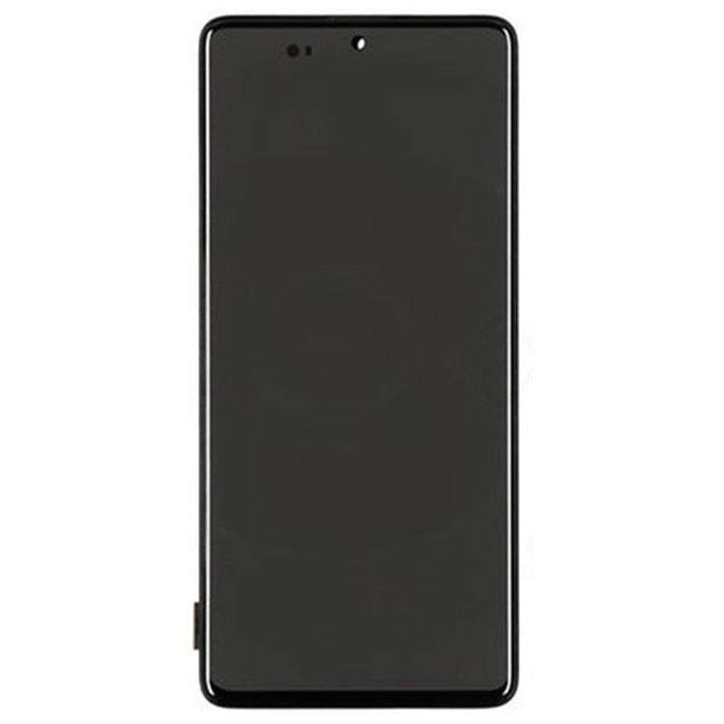 For Samsung Galaxy A71 Replacement Touch Screen In-Cell LCD Assembly With Frame (Black)