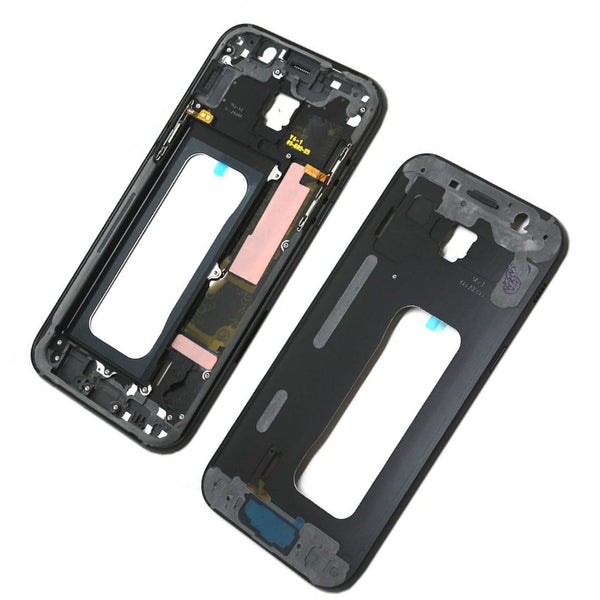 For Samsung Galaxy A720 / A7 2017 Replacement Midframe Chassis With Buttons (Black)