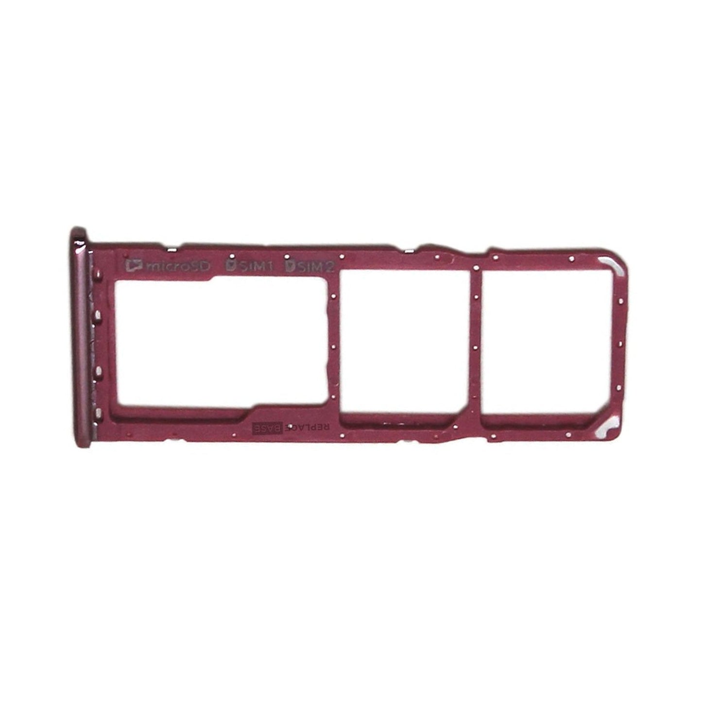 For Samsung Galaxy A750 / A7 2018 Replacement Dual SIM & SD Card Tray (Deep Pink)
