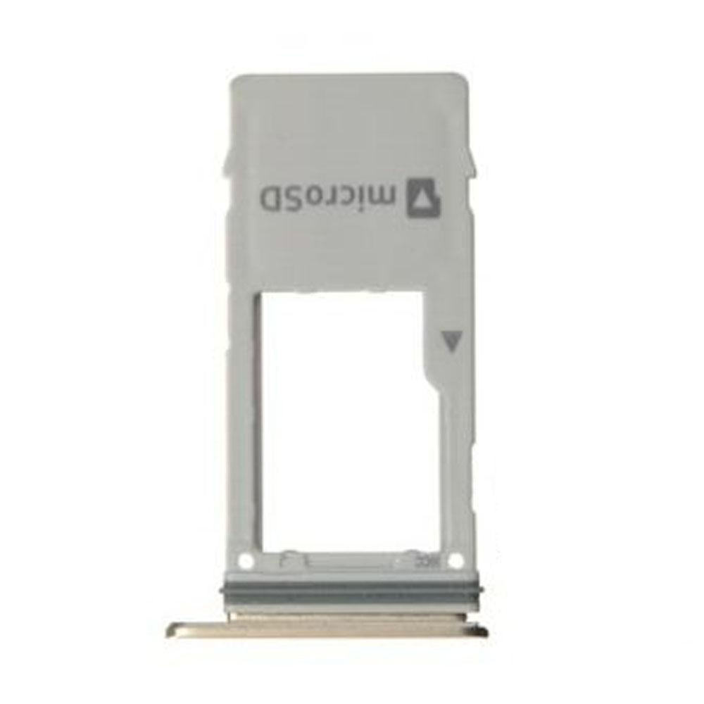 For Samsung Galaxy A8 Plus A730 Replacement Dual Sim Card Tray (Gold)