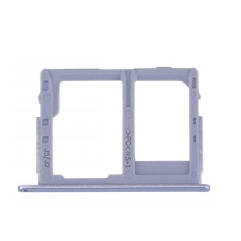 For Samsung Galaxy J3 J330 (2017) Replacement Dual Sim Card Tray (Blue)