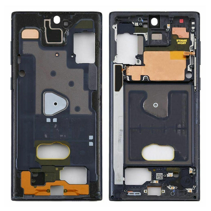 For Samsung Galaxy Note 10 N970F Replacement Midframe Chassis With Buttons (Black)