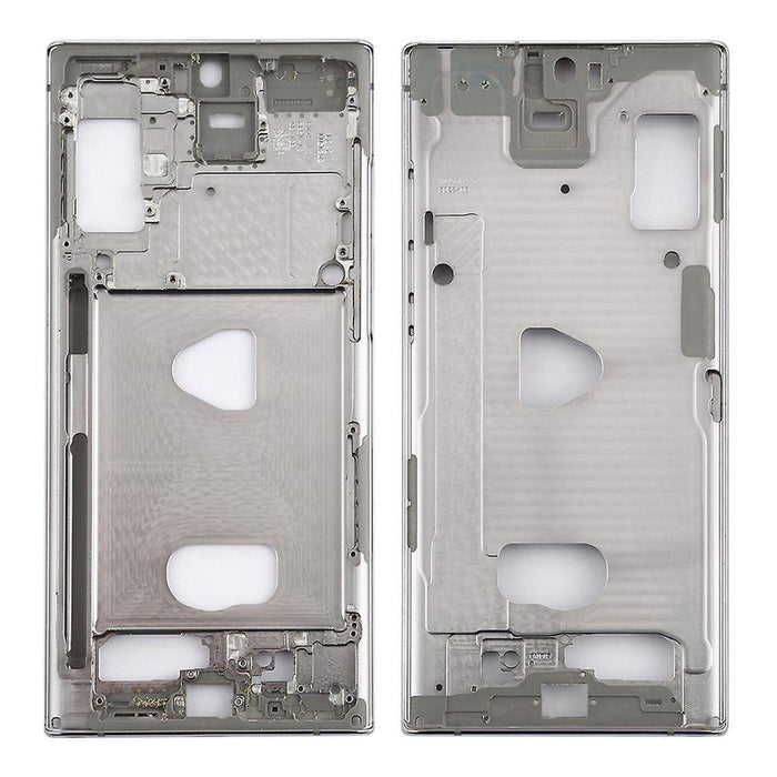 For Samsung Galaxy Note 10 N970F Replacement Midframe Chassis With Buttons (White)