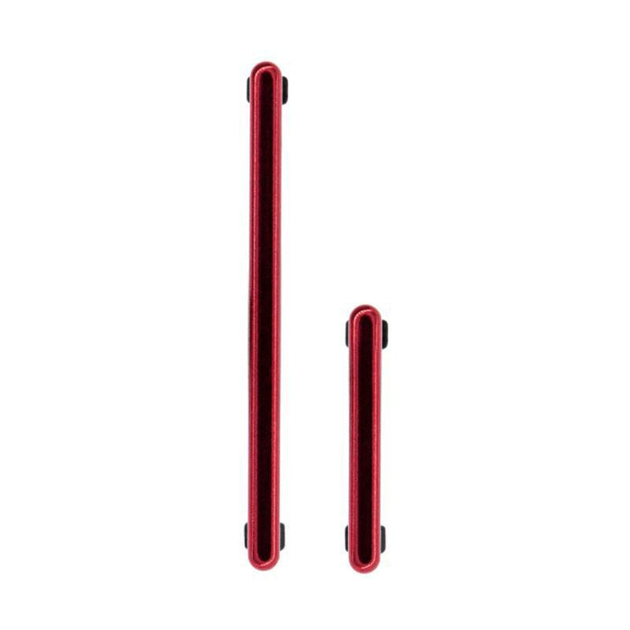 For Samsung Galaxy Note 10 N970F Replacement Power And Volume Hard Buttons (Aura Red)