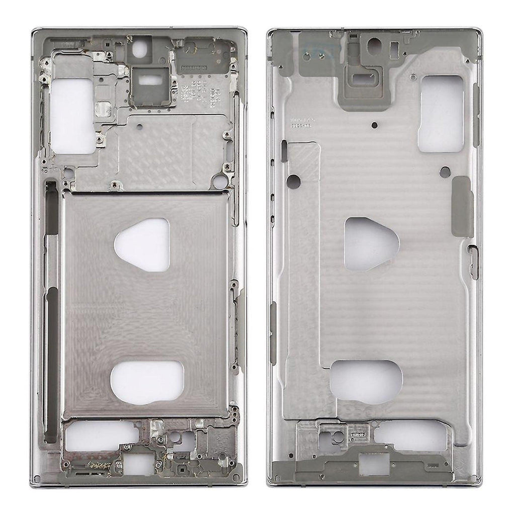 For Samsung Galaxy Note 10 Plus N975F Replacement Midframe Chassis With Buttons (White)