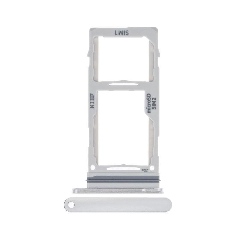 For Samsung Galaxy Note 20 N980F Replacement Dual Sim Card Tray (Mystic White)
