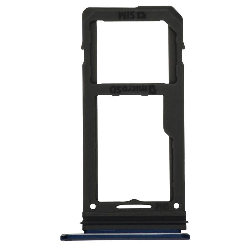 For Samsung Galaxy Note 8 Replacement SIM & SD Card Tray Holder With Seals (Blue)