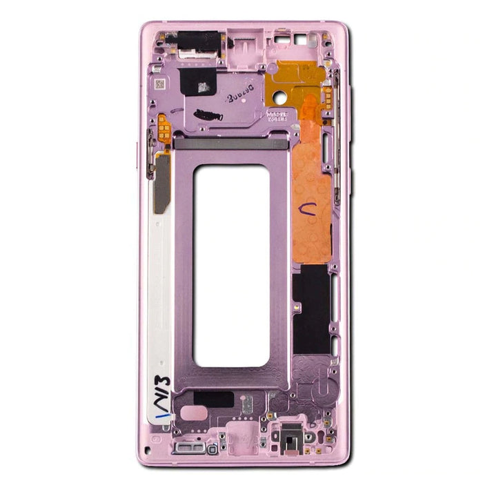 For Samsung Galaxy Note 9 N960F Replacement Midframe Chassis With Buttons (Purple)