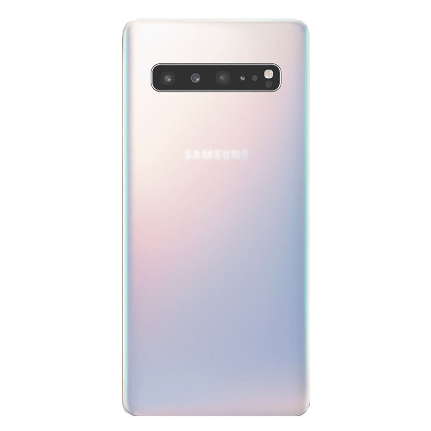 For Samsung Galaxy S10 5G Replacement Rear Battery Cover Inc Lens and Adhesive (Crown Silver)