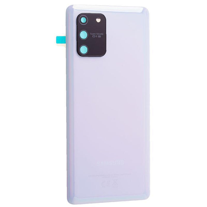 For Samsung Galaxy S10 Lite G770 Replacement Battery Cover (Prism White)