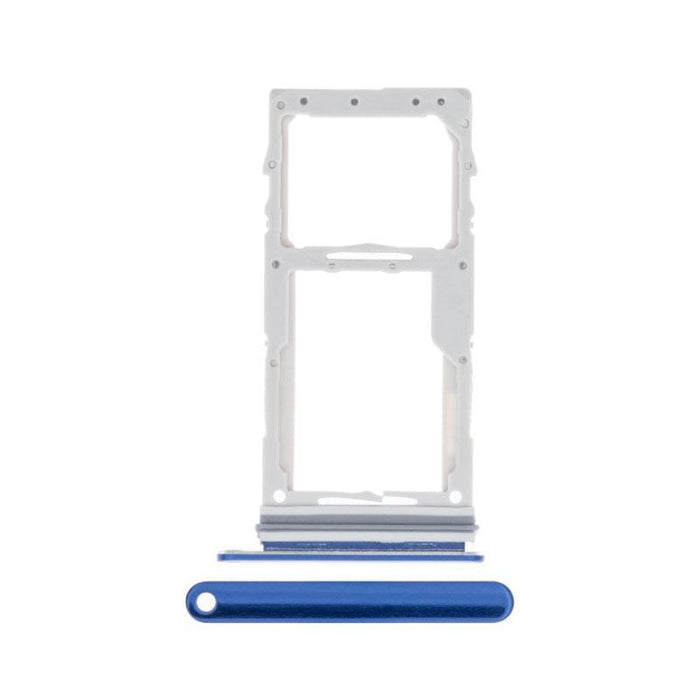 For Samsung Galaxy S10 Lite G770 Replacement Dual Sim Card Tray (Prism Blue)