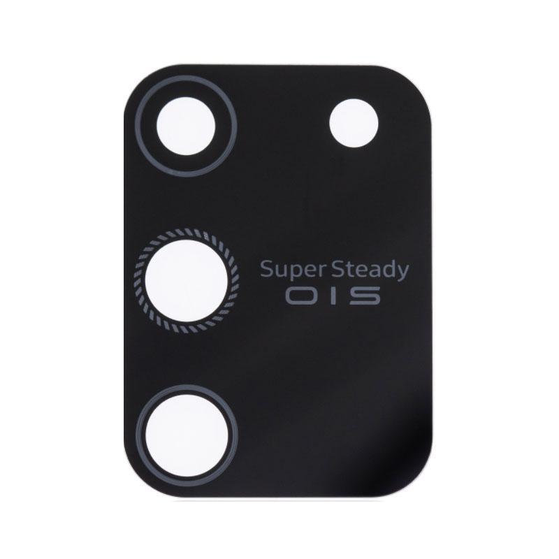 For Samsung Galaxy S10 Lite G770 Replacement Rear Camera Lens With Adhesive (Black)