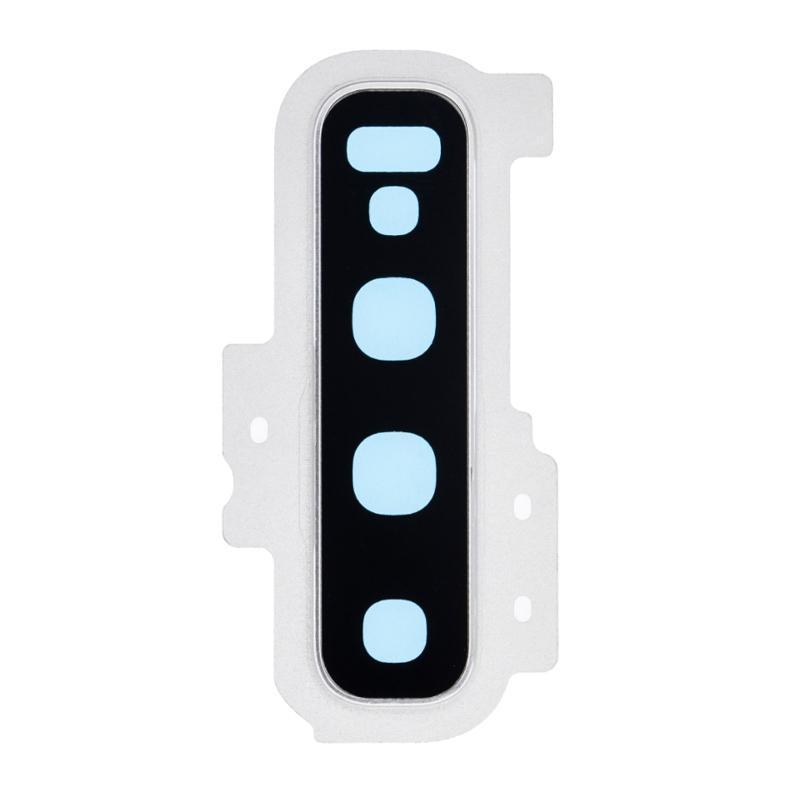 For Samsung Galaxy S10 Plus G975 Replacement Camera Lens With Bezel (Prism White)