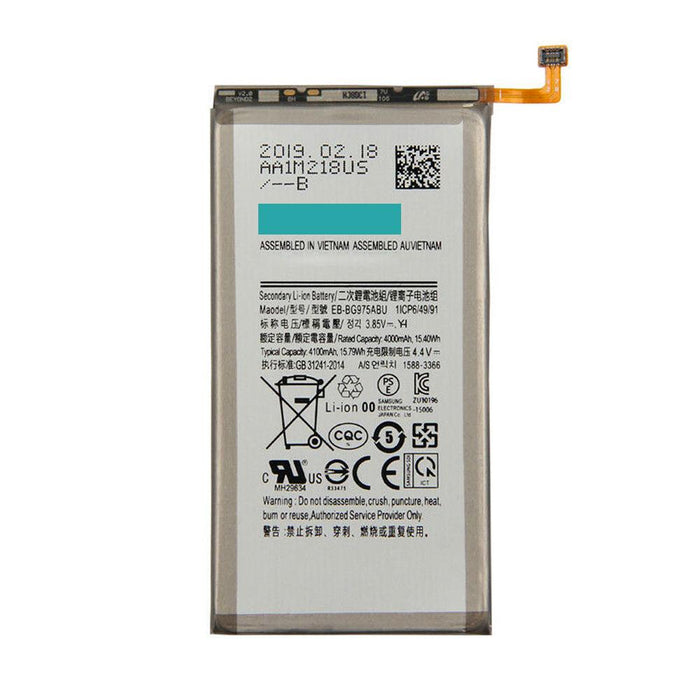 For Samsung Galaxy S10 Plus G975F Replacement Battery 4100mAh