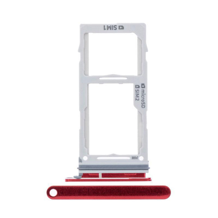 For Samsung Galaxy S10e G970 Replacement Dual Sim Card Tray (Red)