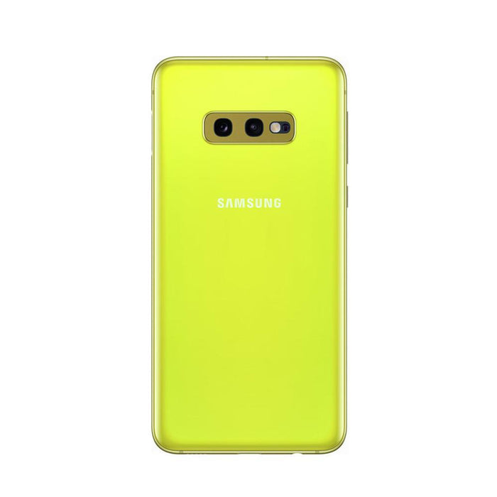 For Samsung Galaxy S10e Replacement Rear Battery Cover with Adhesive (Canary Yellow)