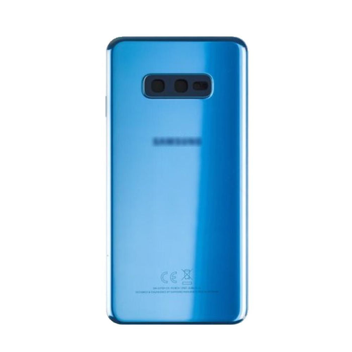 For Samsung Galaxy S10e Replacement Rear Battery Cover with Adhesive (Prism Blue)