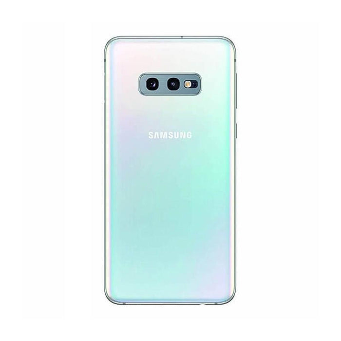 For Samsung Galaxy S10e Replacement Rear Battery Cover with Adhesive (Prism White)