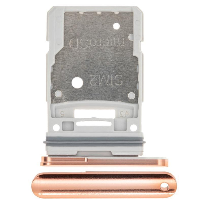 For Samsung Galaxy S20 FE G780 Replacement Dual Sim Card Tray (Cloud Orange)