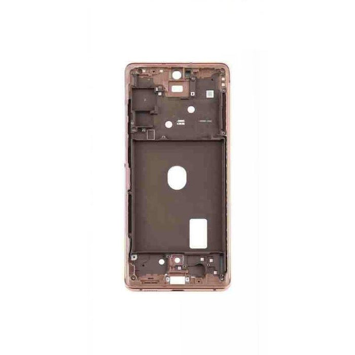 For Samsung Galaxy S20 FE G780 Replacement Midframe Chassis (Cloud Orange)