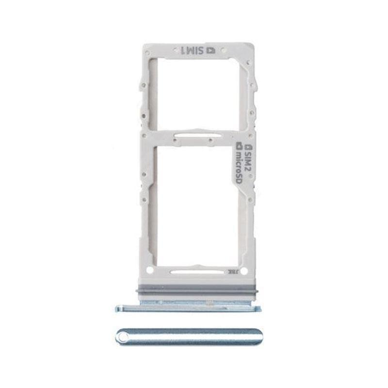 For Samsung Galaxy S20 G980F Replacement Dual Sim Card Tray (Blue)