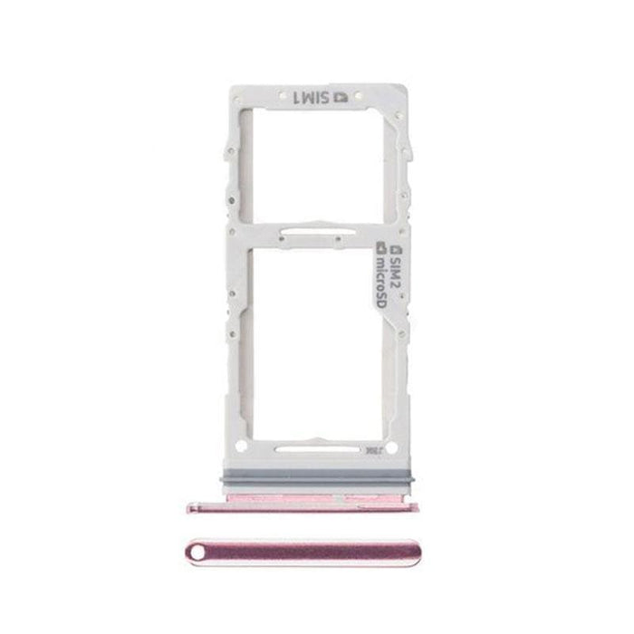 For Samsung Galaxy S20 G980F Replacement Dual Sim Card Tray (Pink)