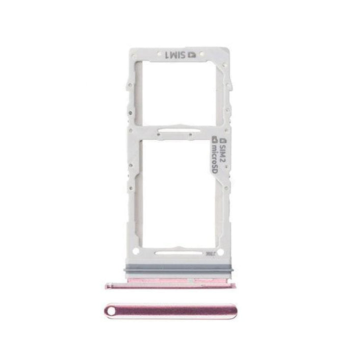 For Samsung Galaxy S20 Plus G985F Replacement Dual Sim Card Tray (Pink)