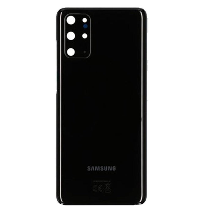 For Samsung Galaxy S20 Plus Rear Battery Cover Including Lens with Adhesive (Cosmic Black)