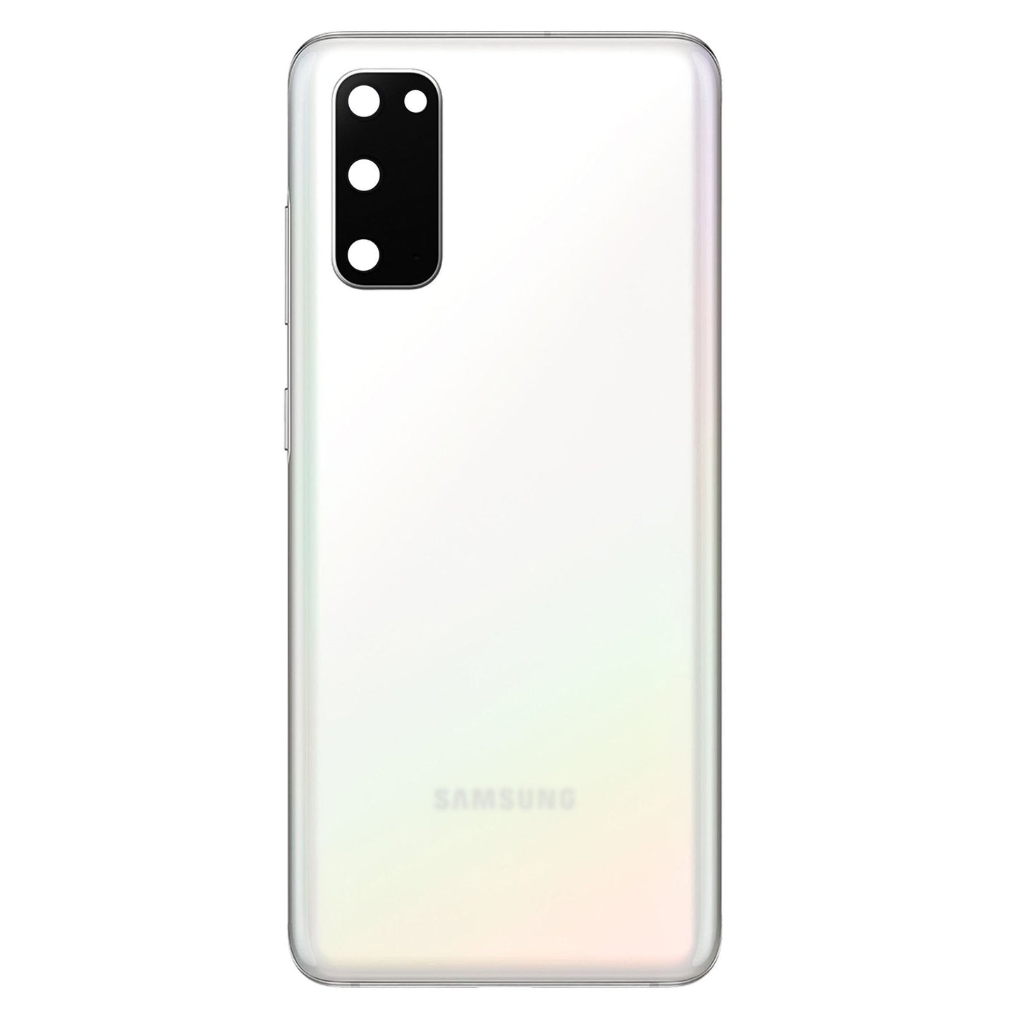 For Samsung Galaxy S20 Replacement Rear Battery Cover Including Lens with Adhesive (Cloud White)