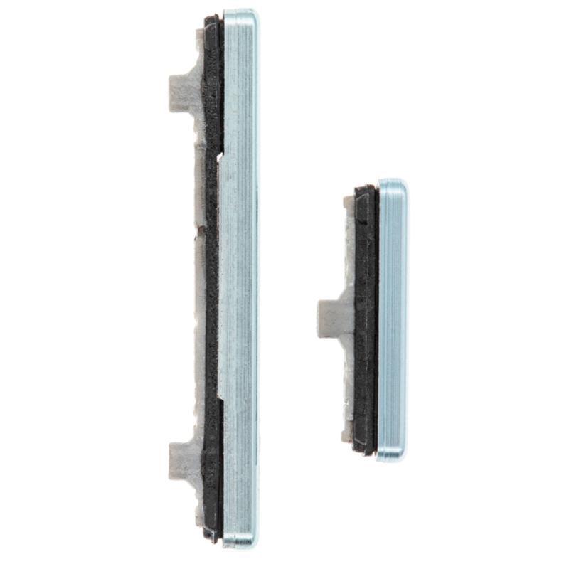 For Samsung Galaxy S20 / S20 Plus Replacement Power & Volume Buttons (Cloud Silver)