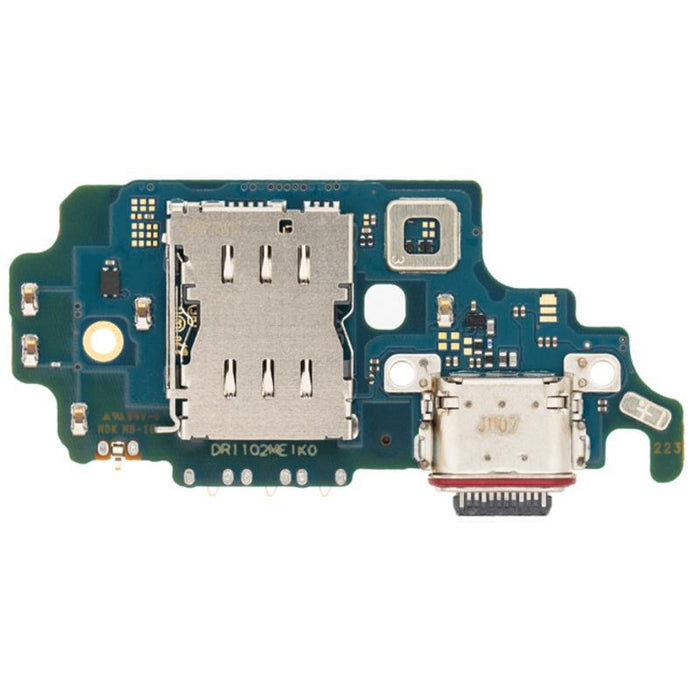 For Samsung Galaxy S21 Ultra 5G G998 Replacement Charging Port Board With Sim Card Reader