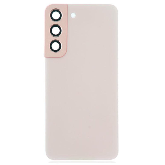 For Samsung Galaxy S22 5G S901B Replacement Battery Cover With Lens (Pink Gold)