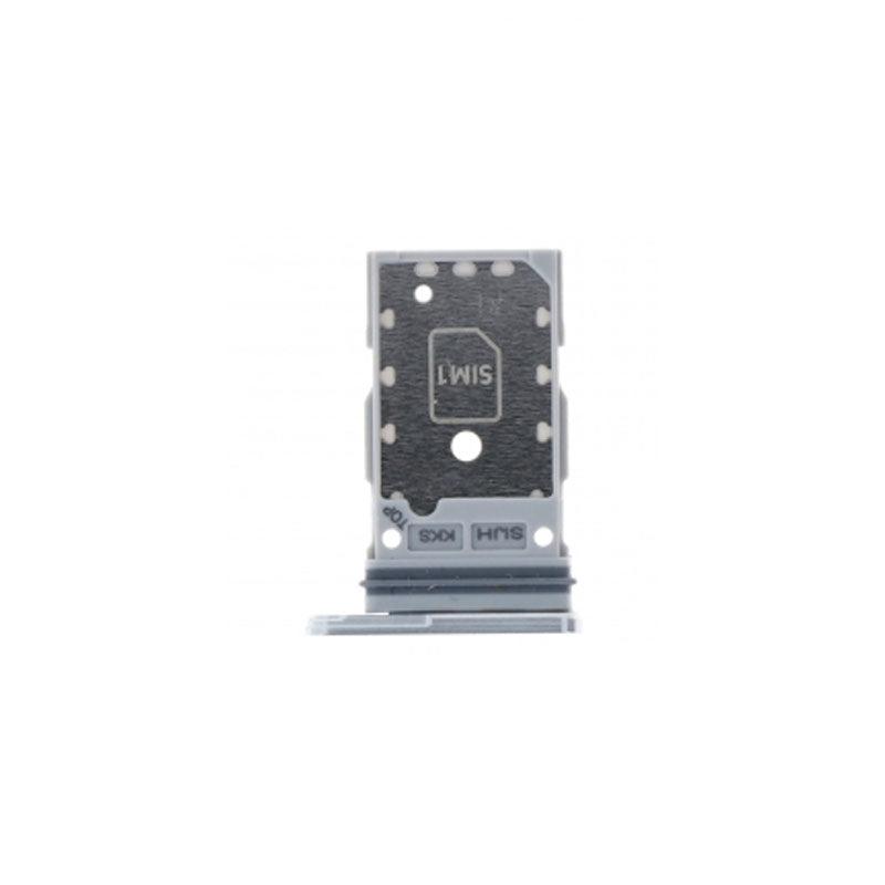 For Samsung Galaxy S22 Ultra G908B Replacement Sim Card Tray (White)