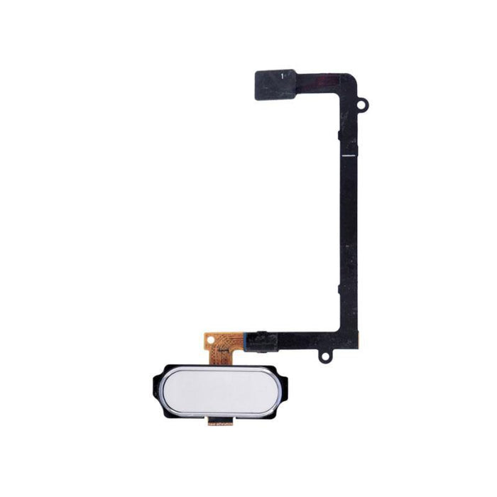 For Samsung Galaxy S6 Edge G925F Replacement Home Button With Flex Cable (White)