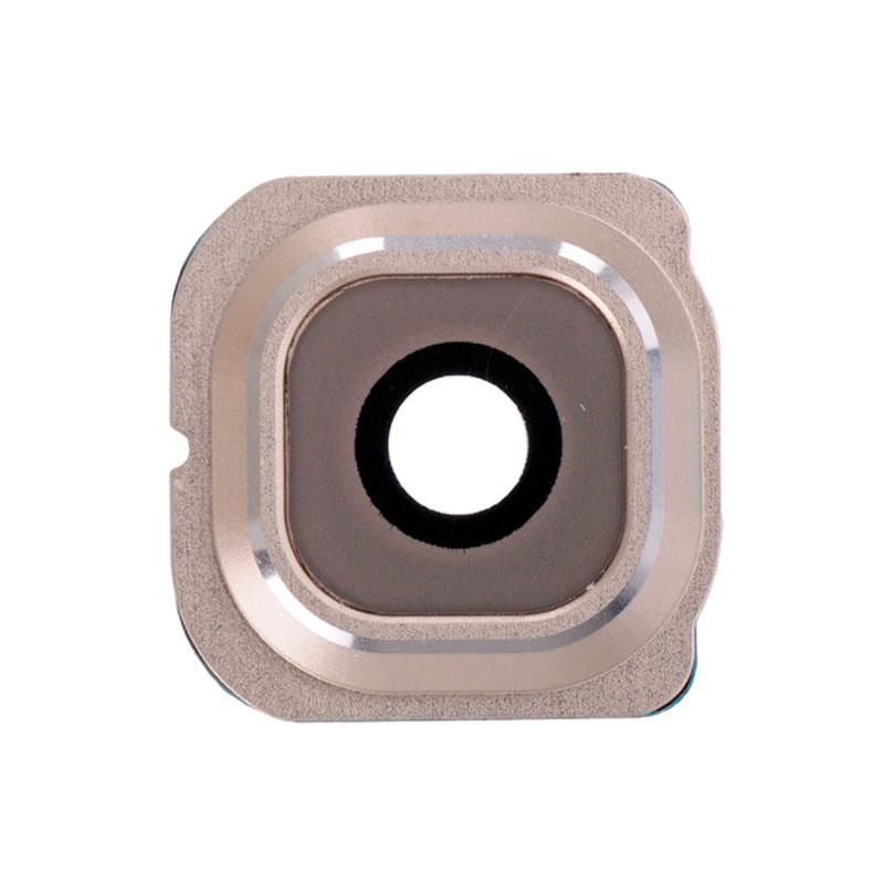 For Samsung Galaxy S6 Edge G925F Replacement Rear Camera Lens (Gold)