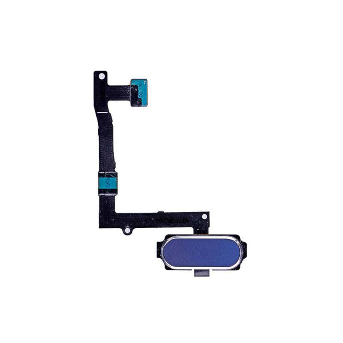 For Samsung Galaxy S6 Edge Plus G928F Replacement Home Button With Flex Cable (Blue)