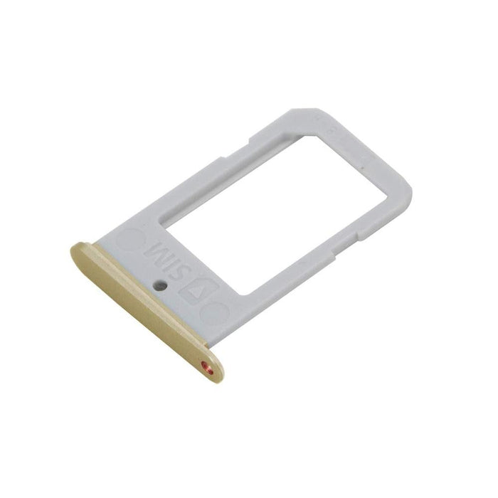 For Samsung Galaxy S6 Edge Replacement Sim Card Tray - Gold