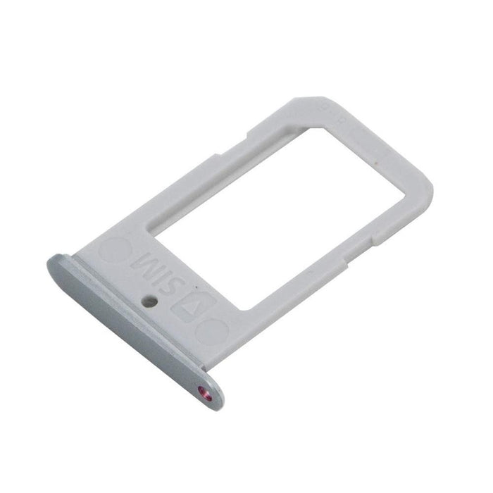 For Samsung Galaxy S6 Edge Replacement Sim Card Tray - Silver