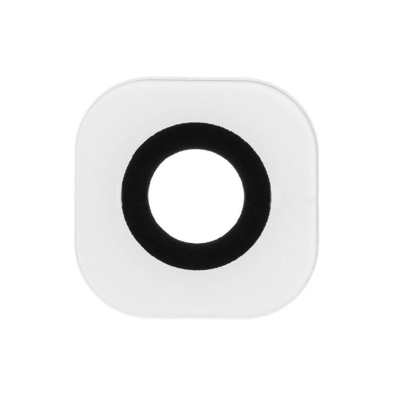 For Samsung Galaxy S6 G920F Replacement Rear Camera Lens Glass Only (White)