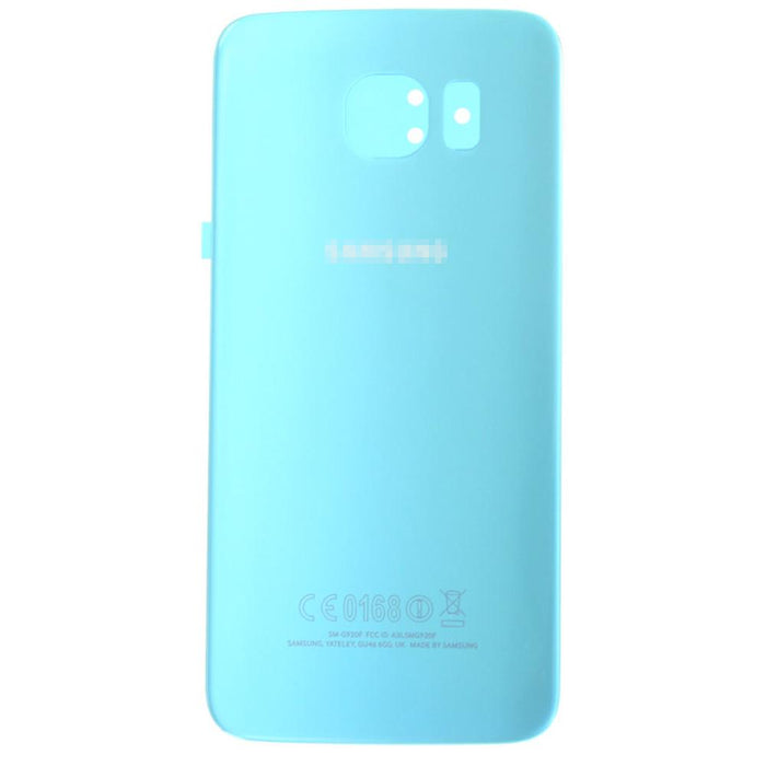 For Samsung Galaxy S6 Replacement Rear Battery Cover with Adhesive (Light Blue)