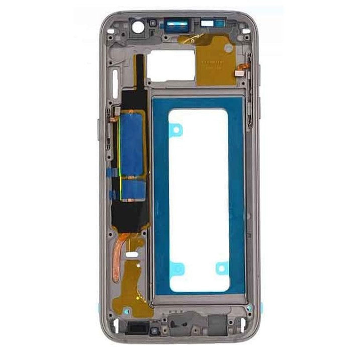 For Samsung Galaxy S7 Edge Replacement Midframe Chassis (Black)